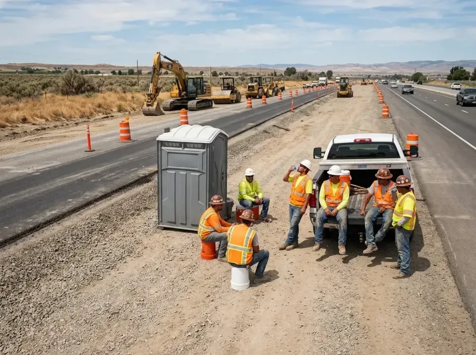 highway-road-construction-crew-007 — frequently asked questions, Porta Potty and Restroom Rentals in Gluckstadt, MS